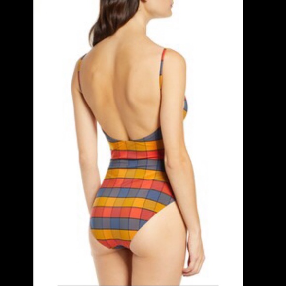 Madewell Second Wave Ruffled Drawstring One-Piece - Picture 4 of 16